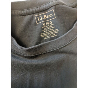 L.L. BEAN Long Sleeve Grey Pullover Shirt Mens Size XL